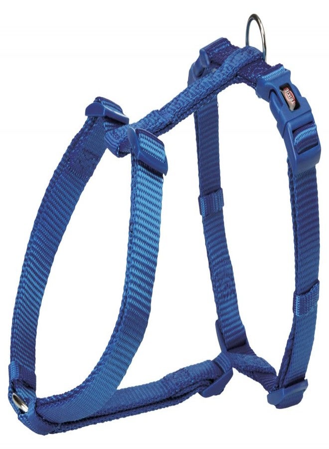 Trixie Premium H-Harness Belt for Dogs, Stylish Design, Adjustable Webbing Tape, Strain Relief, Lightweight & Adjustable Straps (S-M, Royal Blue) - Image 1